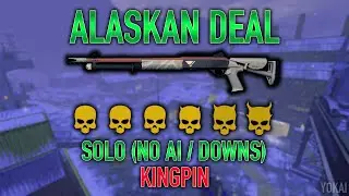 PAYDAY 2 - Alaskan Deal - Death Sentence One Down - Solo No AI & Downs - Kingpin - Rare Spawn Fiesta