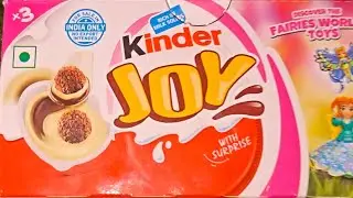 Unboxing Kinder joy with surprise Fairies World Toys