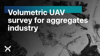 Volumetric UAV survey for aggregates industry - DroneXperts