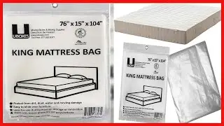 Great product -  uBoxes Moving Supplies King Mattress Cover/Bag 76