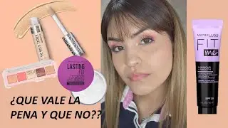 ME MAQUILLO USANDO PRODUCTOS NUEVOS- LOS RECOMIENDO?- MAYBELLINE, RIMMEL, TODO MODA, VOGUE.