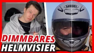 SHOEI BRINGT ELEKTRISCH DIMMBARES HELMVISIER HERAUS ⛑️😎 Top Innovation oder Flop? [Shoei e:DryLens]