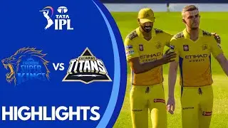Gujarat Titans vs Chennai Super Kings | 67TH MATCH | IPL 2025 | CRICKET 24 GAMEPLAY