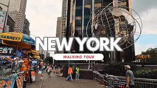 New York City Virtual Walking Tour 2023 - 4K NYC Walk - Lincoln Square to Upper West Side