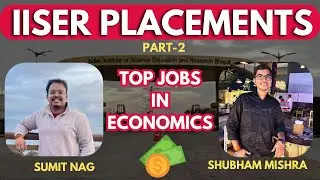 Best jobs after BS Economics at IISER Bhopal 🔥Career and Salary in the Finance Sector 💸Complete Info