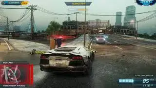 Lamborghini Aventador  Need For Speed: Most Wanted Police Chase