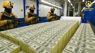 How Money Is Printed &ndash; Inside U.S  Dollar Factory