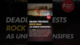 Deadly Protests Rock Iran #iranprotests #news #shorts #trending