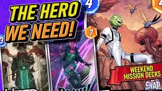УНИЧТОЖЬ своих противников этой колодой пиявок! Она такая ЗЛАЯ! Marvel Snap