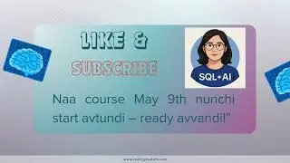 #AIAlreadyHere  #SQLWithAI  #CareerUpgrade  #AutomationSkills  #FutureReady  #AIJobs2025
