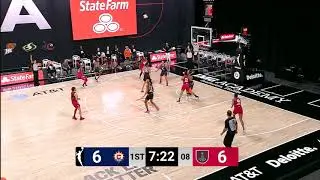 Shekinna Stricklen 18 points Highlights vs  Connecticut Sun - August 10, 2020