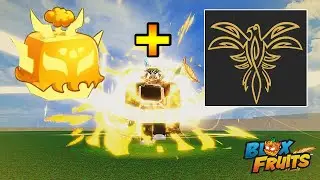 Yellow Lightning + Angel V4 = 😇🕊️⚡( blox fruits )
