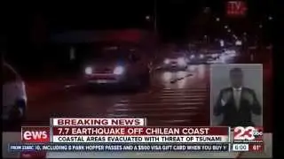 8' 2' Mega Quake Hits Chile (Extreme Weather Events Worldwide)