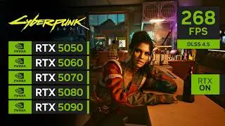 Cyberpunk 2077 | RTX 5050, 5060, 5070, 5080, 5090