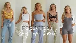 Forever 21 Spring Try On | Stage Coach / Coachella outfit inspo | Petite friendly