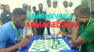 UNBELIEVABLE! FM Callistus BLOUNDERS Checkmate-in-1 vs Bayo Blessing | Chess Armageddon 2025 