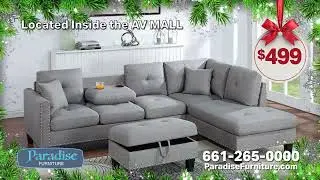Paradise Furniture has furniture for every room and every budget this Holiday Season!