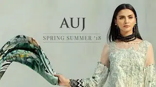 AUJ Spring Summer Lawn Collection 2018 - Pakistani Branded Clothes