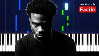 Roddy Ricch - The Box - Piano Cover Tutorial + Sheet (AuPiano.fr)