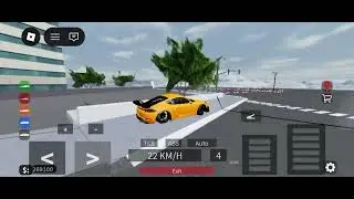 New sports car iron track