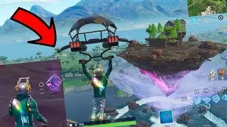FLOATING LOOT LAKE ISLAND AND SHADOW STONES! (LIVE REACTION) - Fortnite Battle Royale