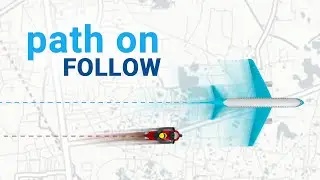 Path on follow in After Effects | Plane Path Animation | Bike Path Animation