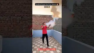 Gandhak Potash Gun From Meesho🔥 #ytshorts #potashgun #diwaligun