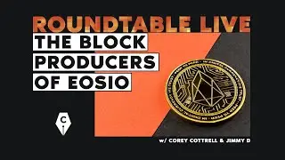 Roundtable - EOSIO Block Producers Vol. 4 / The Cryptowriter Podcast Live