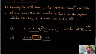 General and Middle Term of Binomial Expansion #1 &ndash; NCERT Math Class 11 Ch 8 #7