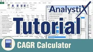 CAGR Calculator- Tutorial