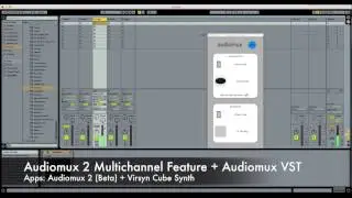Audiomux 2 Beta Preview: Multichannel Feature and VST Plugin