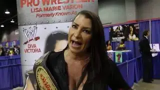 Windy City Slam interview with former WWE star Lisa Marie Varon at Wizard World Chicago 8/23/2019
