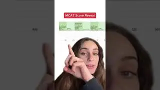 My real MCAT score versus my diagnostic! It&rsquo;s easy to get caught up in only seeing the final results