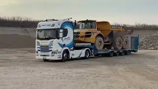 TRUCK SCANIA LOAD DUMPER VOLVO HEAVY LOAD TRASPORTI ECCEZIONALI TRANS GHIAIA