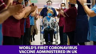 The world&rsquo;s first COVID-19 vaccine has been administered in the UK