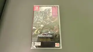 Kintips Boxing SD Gundam G Generation Cross Rays Platinum Edition ENGLISH Nintendo Switch IMPORT