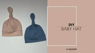 DIY baby hat | Sew at home a baby hat | Sewing project under 10 minutes | Easy sewing