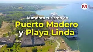 #Chiapas | Aumenta n&uacute;mero de turistas en Puerto Madero y Playa Linda.