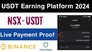 New USDT Earning Website||Long Trem Project||Live Payment Proof||#earnsaad