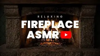 Fireplace ASMR 🔥 Crackling Fire Sounds for Relaxation, Sleep & Stress Relief 20 Minutes