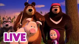🔴 LIVE! Mascha und der B&auml;r 💥🛸😲 Das ist verr&uuml;ckt! 😲🎩💥 That's crazy!