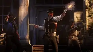 (SPOILER) O&rsquo;Driscolls Catch Kieran & Attack Shady Belle - Red Dead Redemption 2