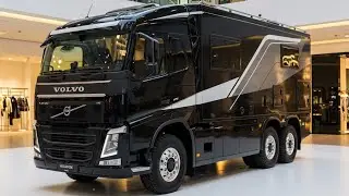 Volvo Camper Motorhome Tour | Rugged 6x6 Beast in Black | $195K Luxury RV Build 2025