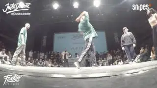 JD DÜSSELDORF 2017 //Half final Hip Hop-  Ukay & Majid Vs. Calipso & Gifty