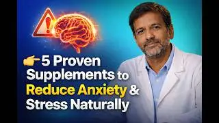 5 Proven Supplements to Reduce Anxiety & Stress Naturally