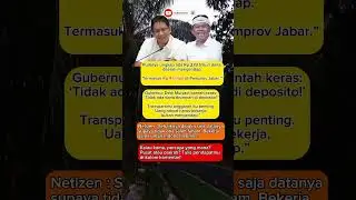 Dana 4 Triliun Mengendap di Pemprov Jabar?! #BeritaEkonomi #Purbaya #KDM #PemprovJabar #UangRakyat