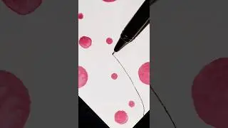 dotted pattern with boho style #drawing