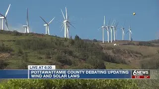 Pottawattamie County debating updates to wind and solar energy laws