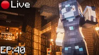 Finishing off the storage room| EmberCraft [Ep:40] | Minecraft Livestream