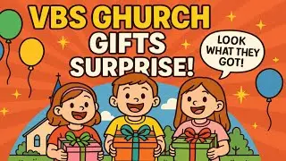 VBS Church Gifts for Sister&rsquo;s Kids 🎁 | Vacation Bible School Surprise#itlu me honeykinnu#vlogs#